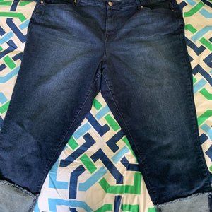 COPY - 1822 Denim Cropped Jeans Size 24W